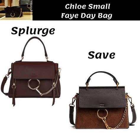 chloe small faye day bag dupe|what the fab chloe.